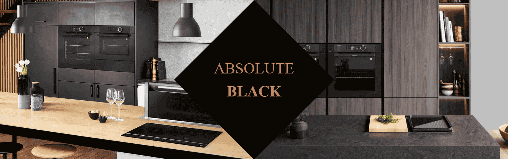 Kolekcia spotrebičov De Dietrich Absolute Black